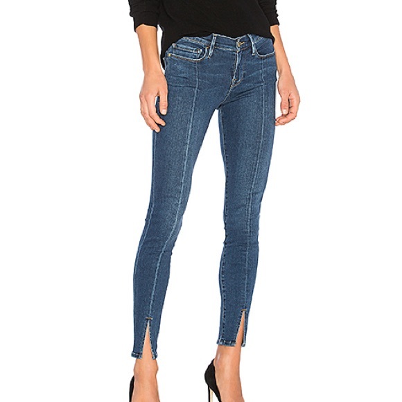 Frame | Le Skinny de Jeanne Tuckahoe front slit - Picture 9 of 9